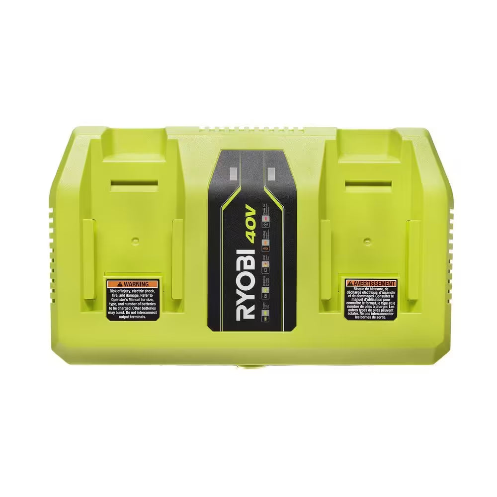 40-Volt Lithium Ion Dual Port Rapid Charger