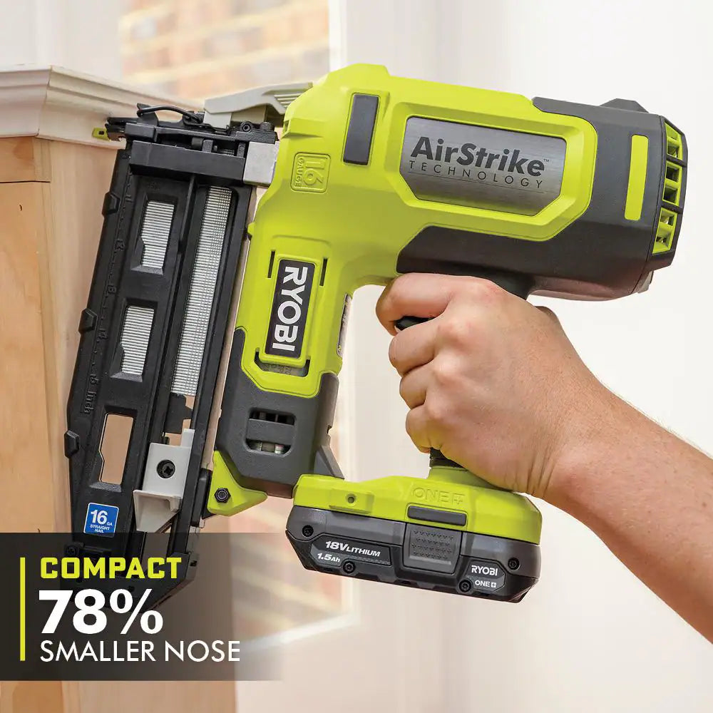 ONE+ 18V 16-Gauge Cordless Airstrike Finish Nailer (Tool Only)