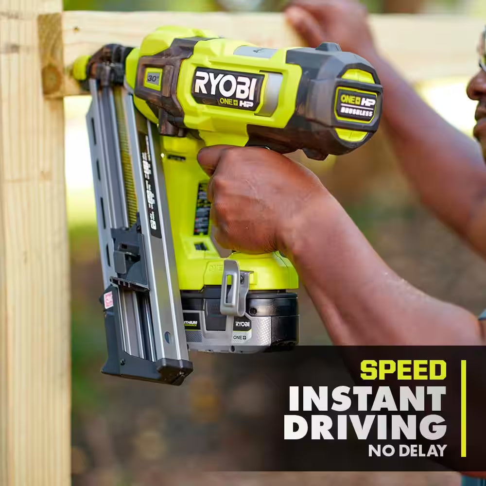 ONE+ HP 18V Brushless Cordless Airstrike 30° Framing Nailer (Tool Only)