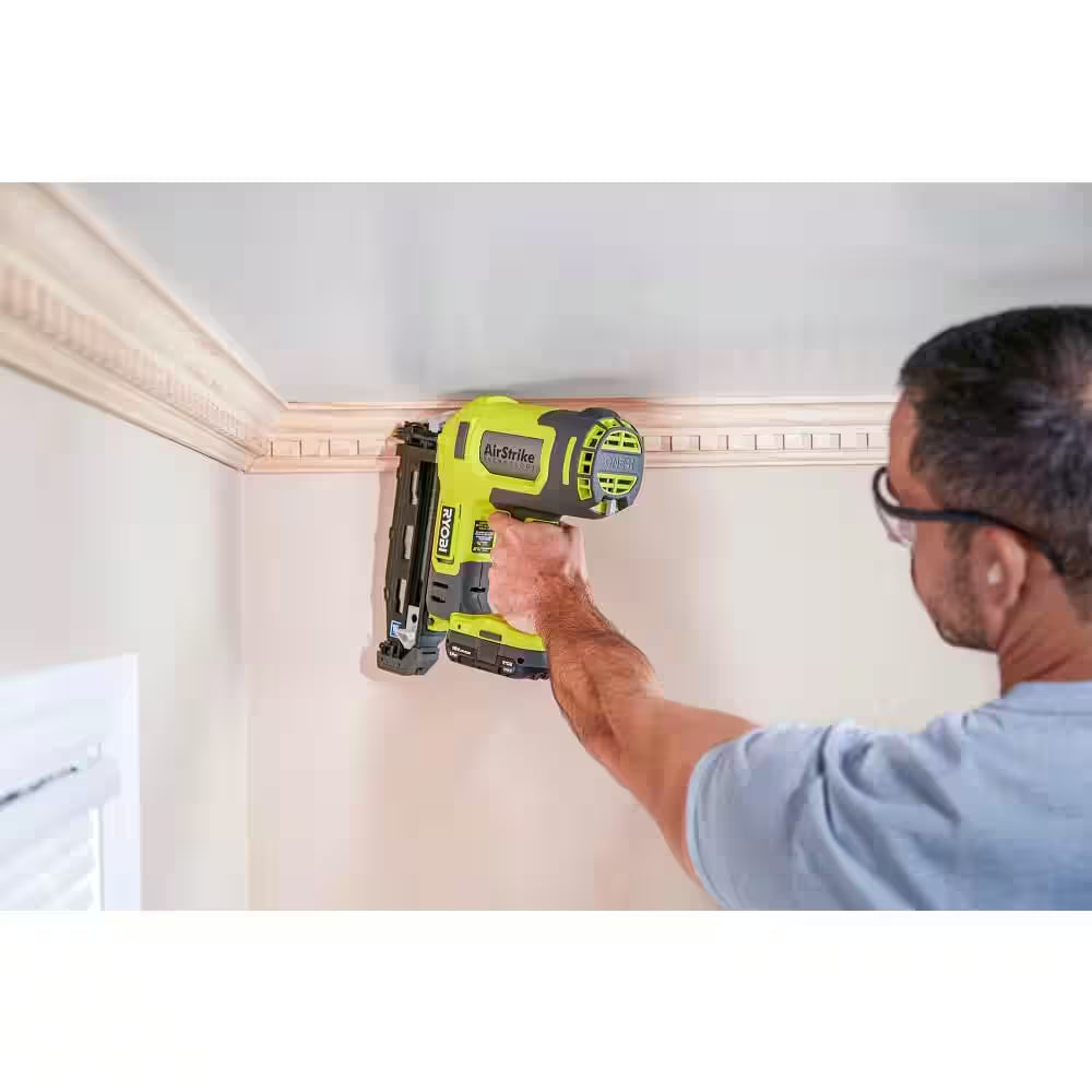 ONE+ 18V Cordless 2-Tool Combo Kit W/ 1/2 In. Drill/Driver, 16-Gauge Finish Nailer, (2) 1.5 Ah Batteries, and Charger