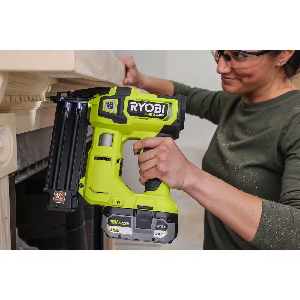 ONE+ HP 18V 18-Gauge Brushless Cordless Airstrike Brad Nailer (Tool Only)