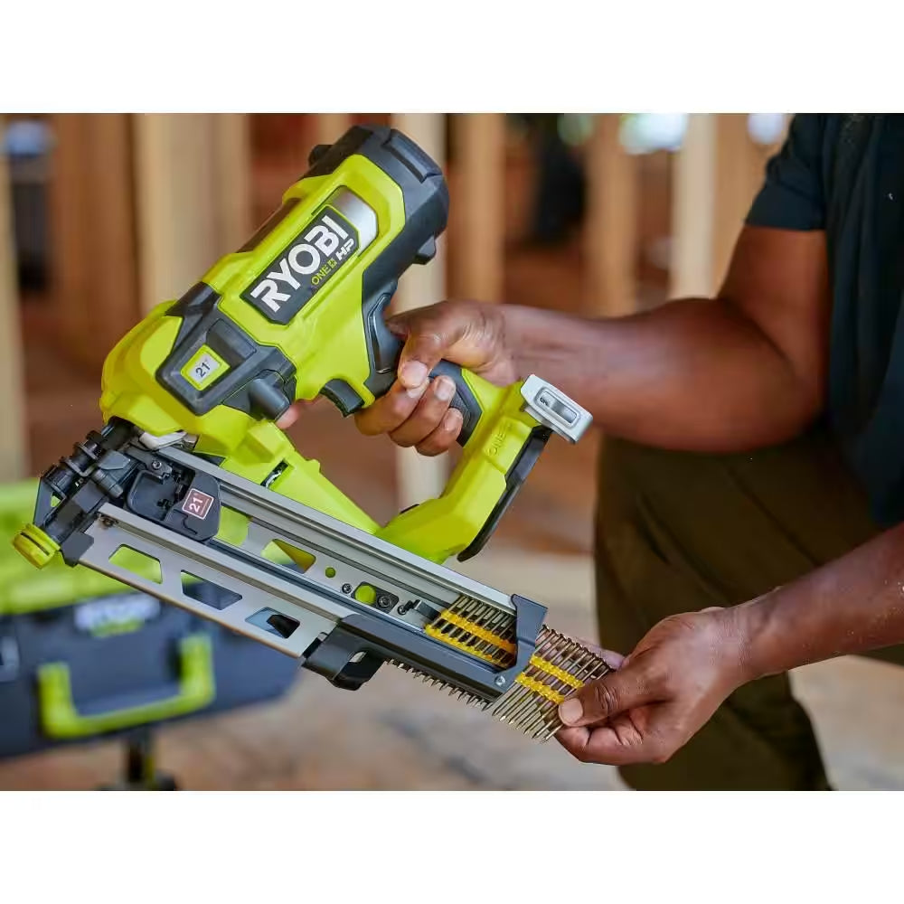 ONE+ HP 18V Brushless Cordless Airstrike 21° Framing Nailer (Tool Only)