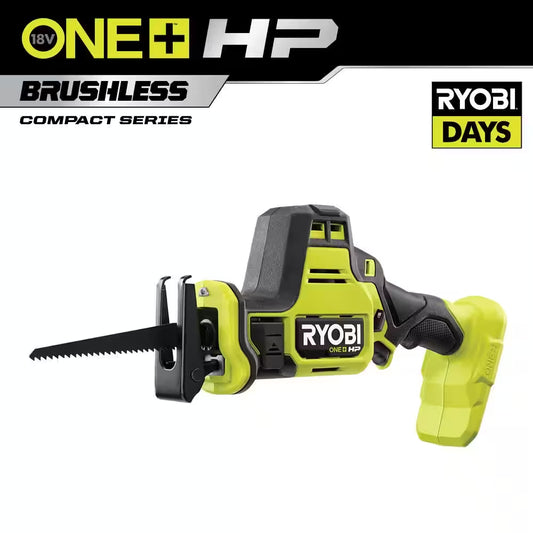 ONE+ HP 18V Brushless Cordless Compact One-Handed Reciprocating Saw (Tool Only)