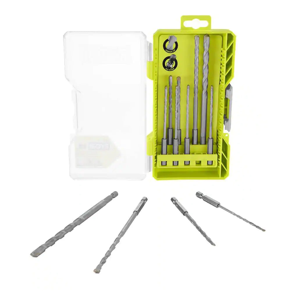 Masonry Drill Bit Set (12-Piece)