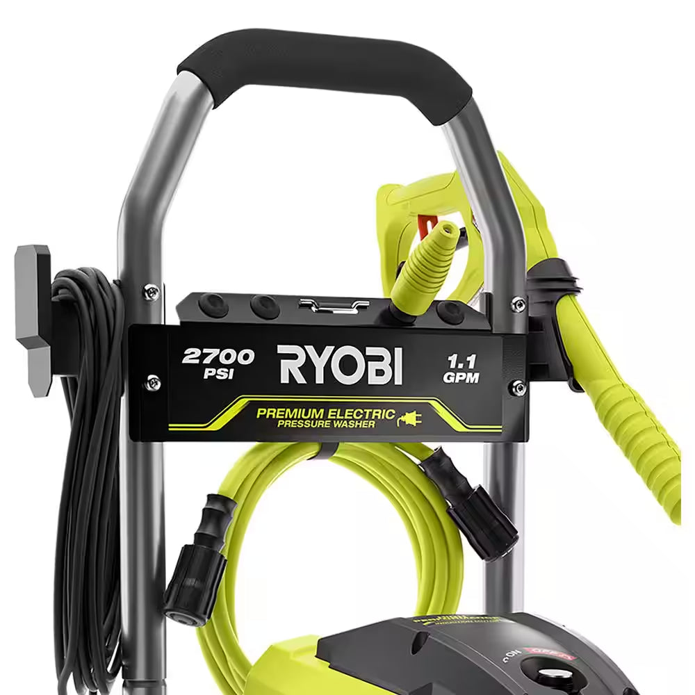 2700 PSI 1.1 GPM Cold Water Corded Electric Pressure Washer