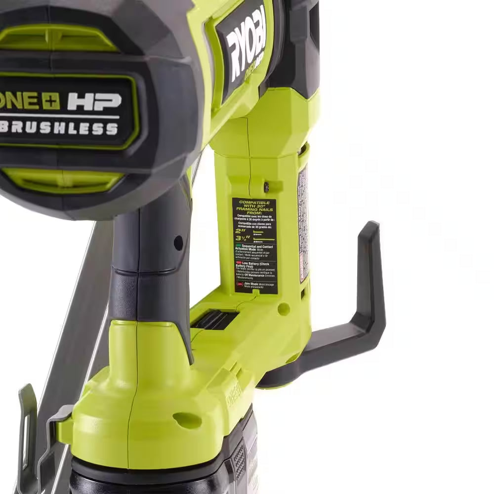 ONE+ HP 18V Brushless Cordless Airstrike 30° Framing Nailer (Tool Only)