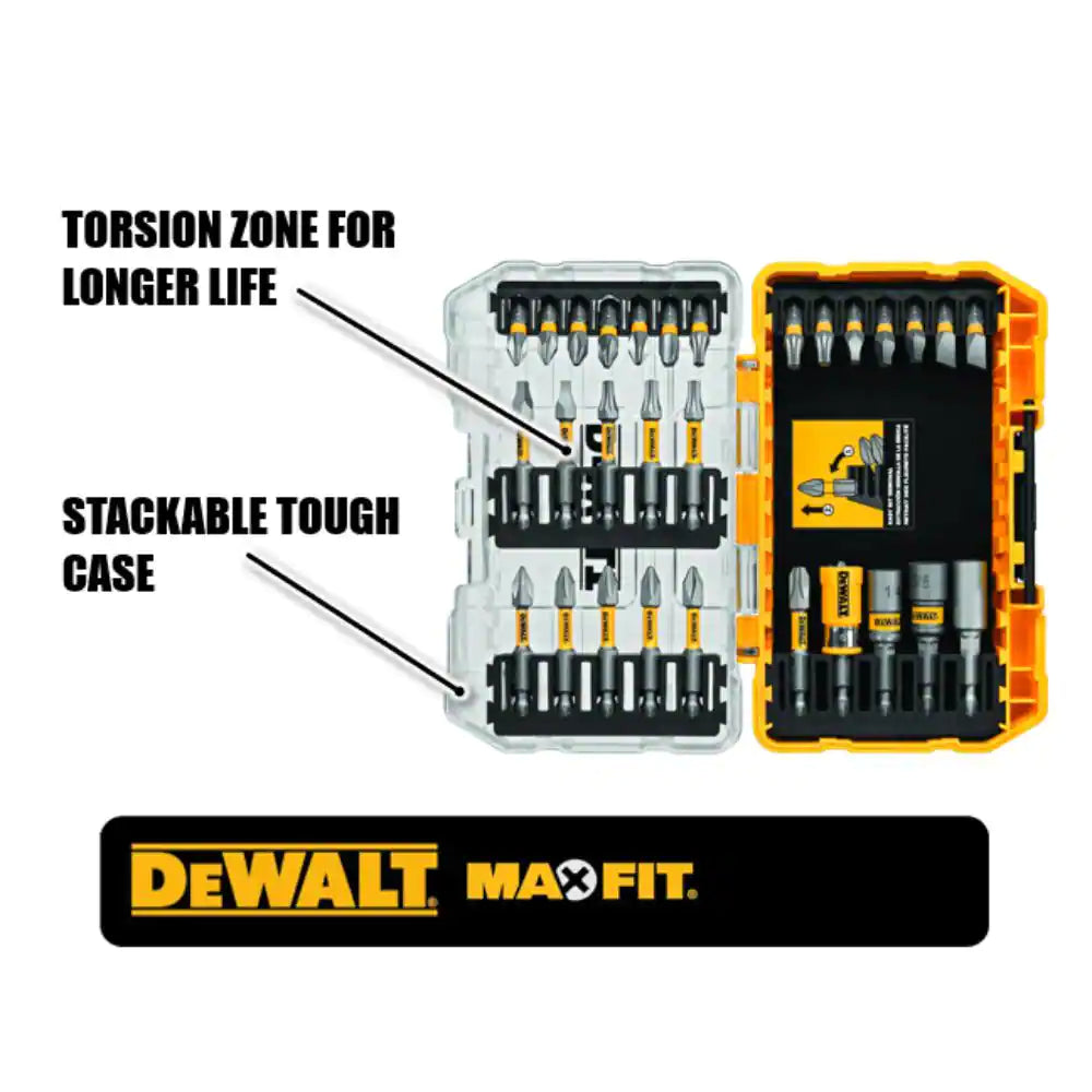 MAXFIT Screwdriving Set with Sleeve (30-Piece)