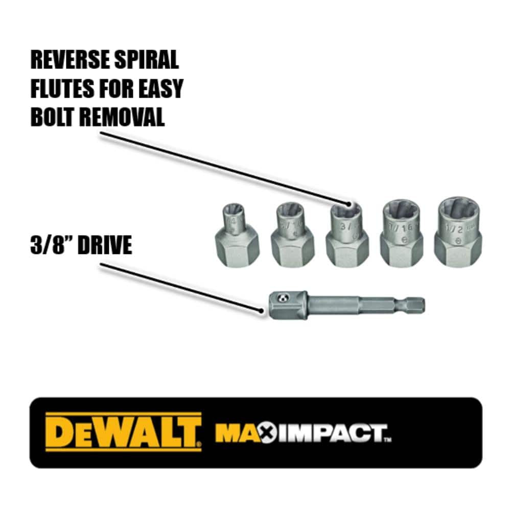 MAX IMPACT Extractor Set (5-Piece)