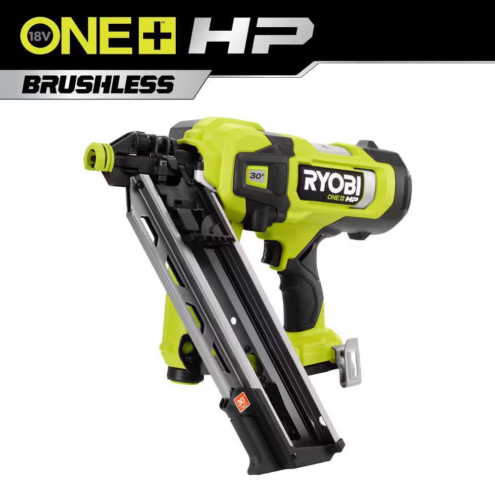 ONE+ HP 18V Brushless Cordless Airstrike 30° Framing Nailer (Tool Only)