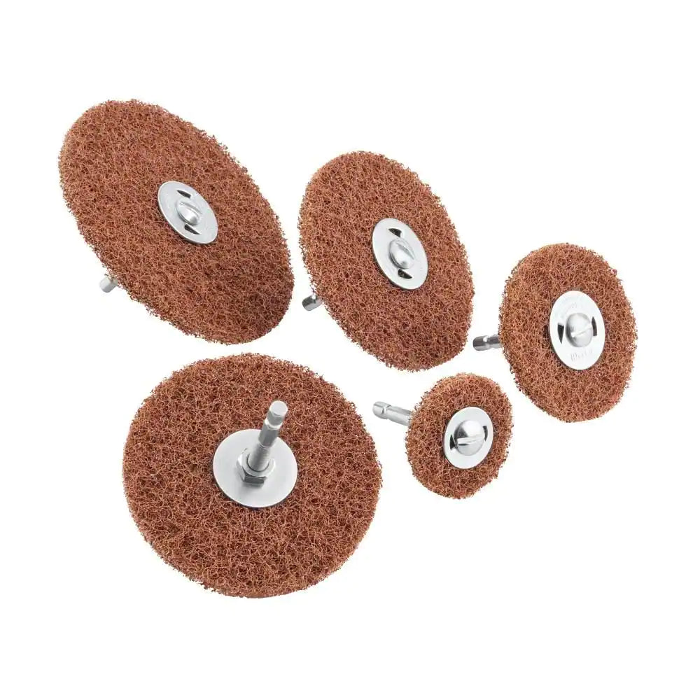 Paint and Rust Removal Wheel Assortment Set (5-Piece)