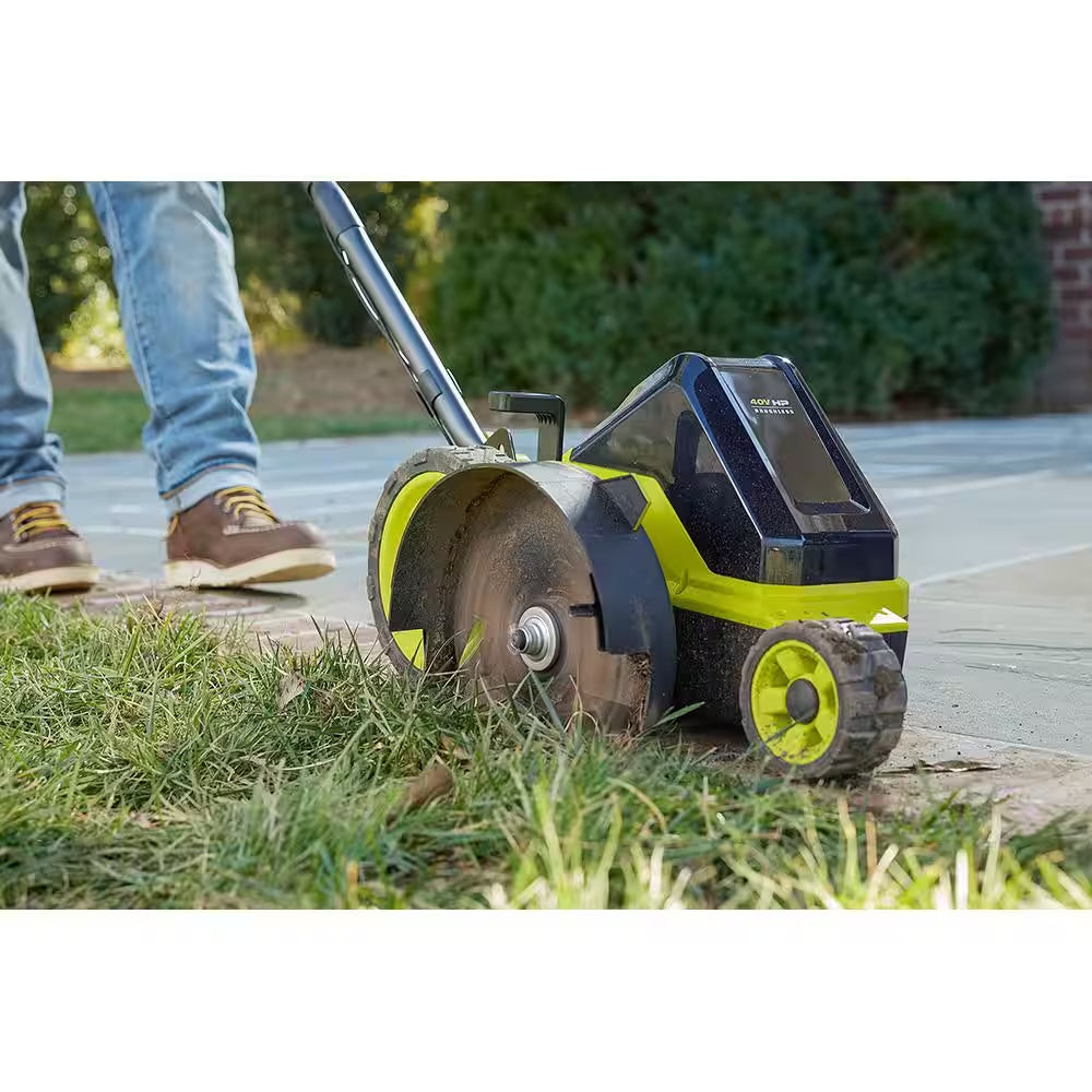 40V HP Brushless 9 In. Cordless Edger with 4.0 Ah Battery and Charger