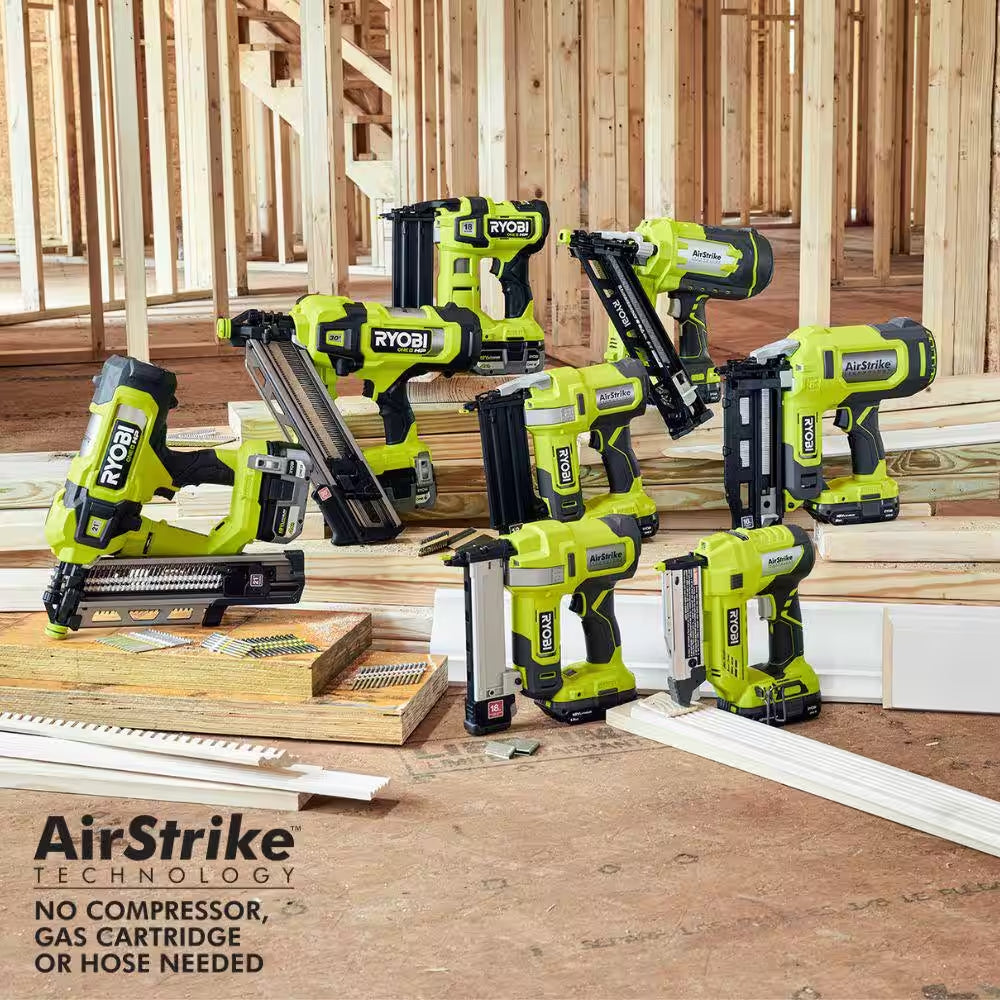 ONE+ HP 18V Brushless Cordless Airstrike 30° Framing Nailer Kit with 4.0 Ah HIGH PERFORMANCE Battery and Charger