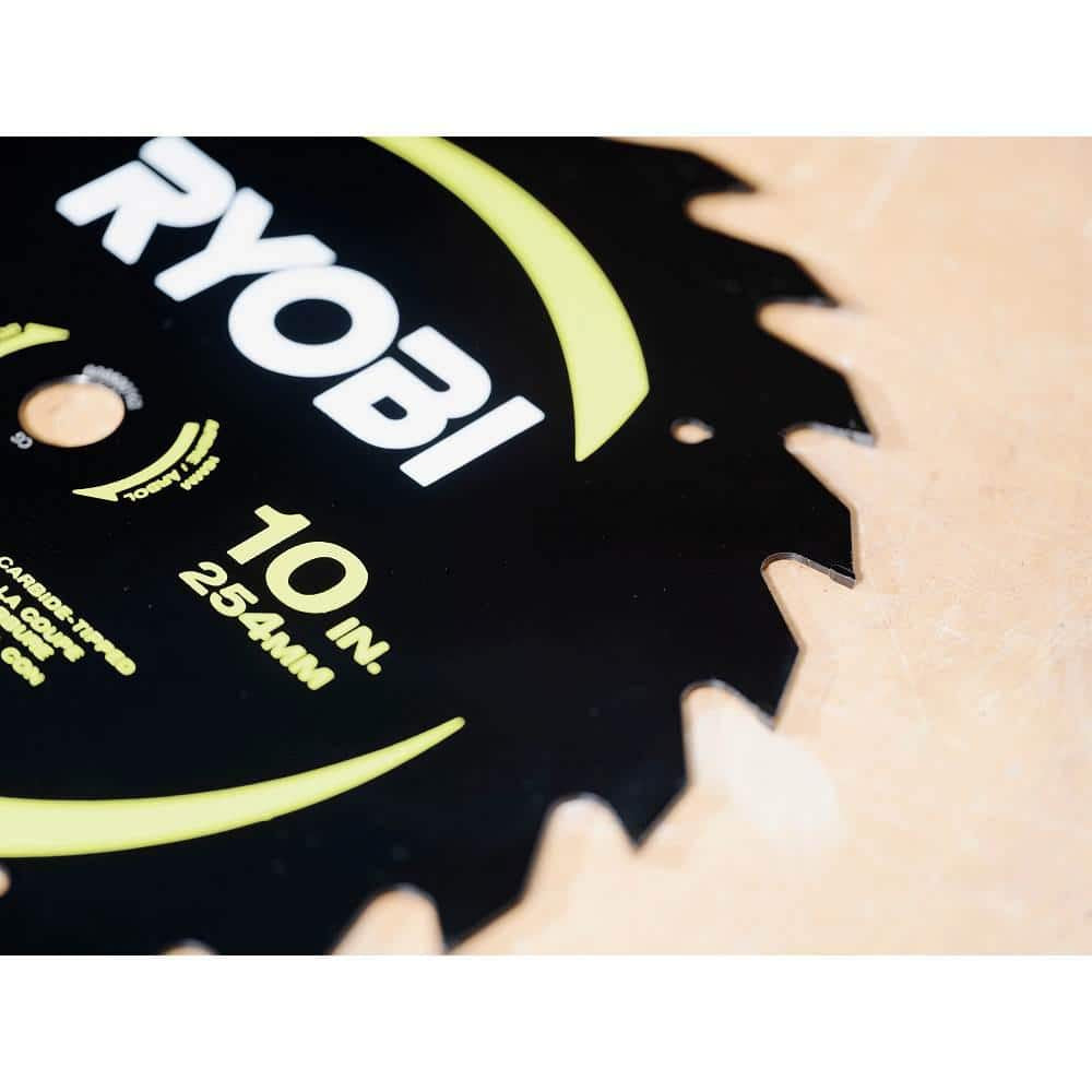 10 In. 24 Carbide Teeth Thin Kerf Miter Saw Blade