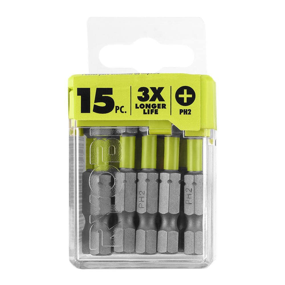 2 In. Bulk Impact Drive Bit Set (15-Piece)