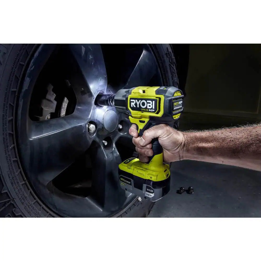 ONE+ HP 18V Brushless Cordless 4-Mode 1/2 In. Impact Wrench (Tool Only)