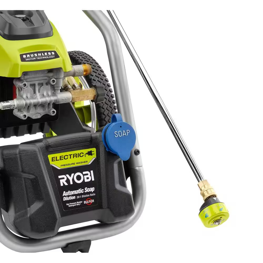 3000 PSI 1.1 GPM Cold Water Electric Pressure Washer