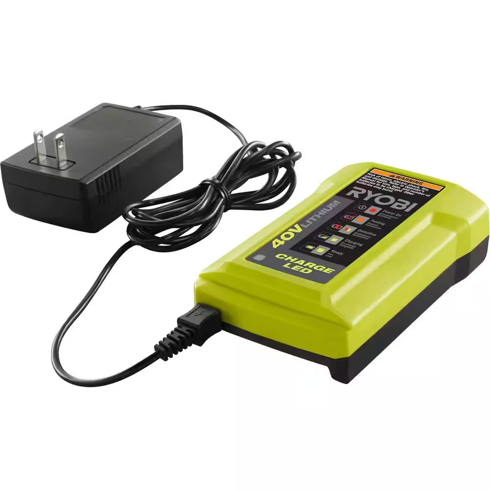 40V Lithium-Ion 6.0 Ah High Capacity Battery and Charger Kit