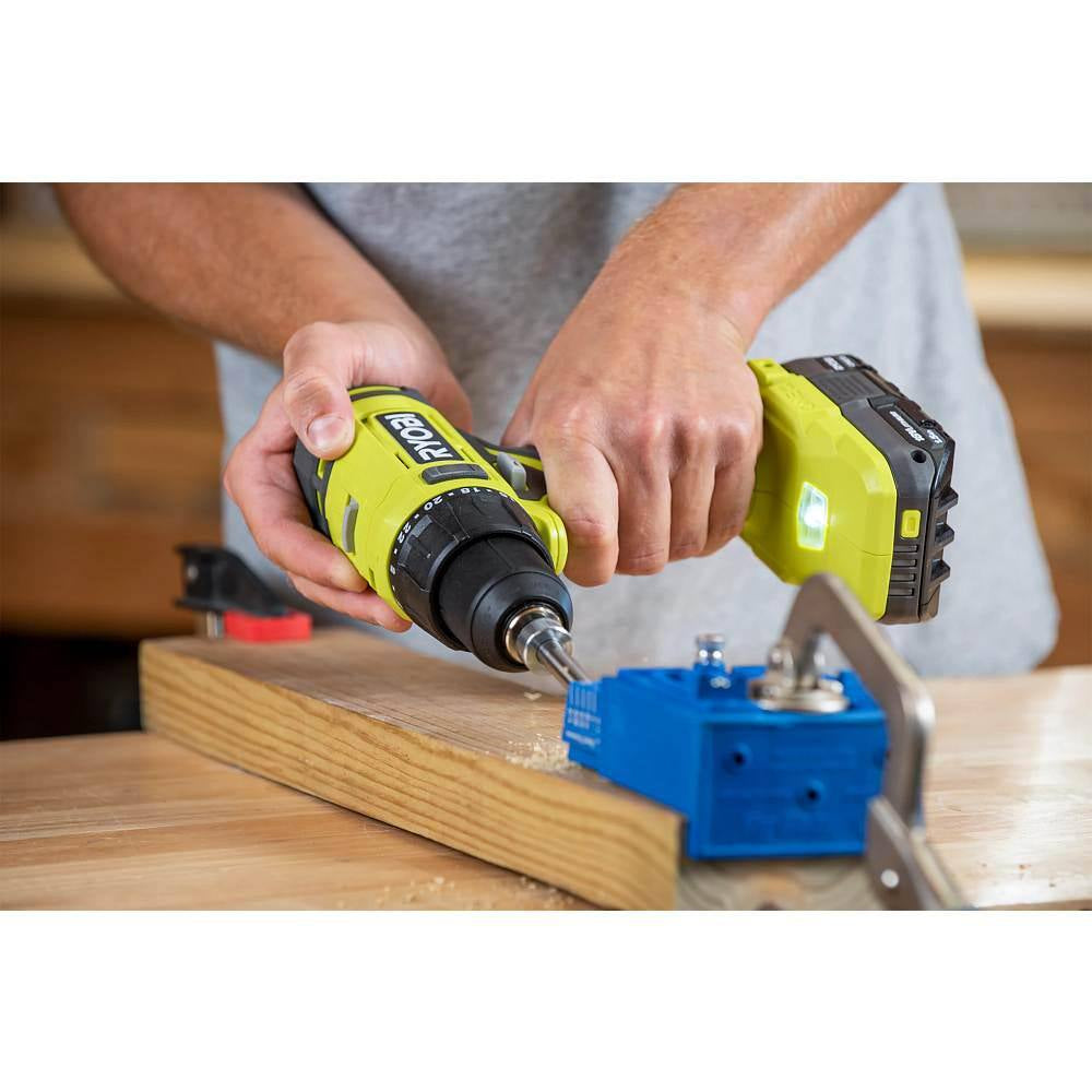 ONE+ 18V Cordless 2-Tool Combo Kit W/ 1/2 In. Drill/Driver, 16-Gauge Finish Nailer, (2) 1.5 Ah Batteries, and Charger