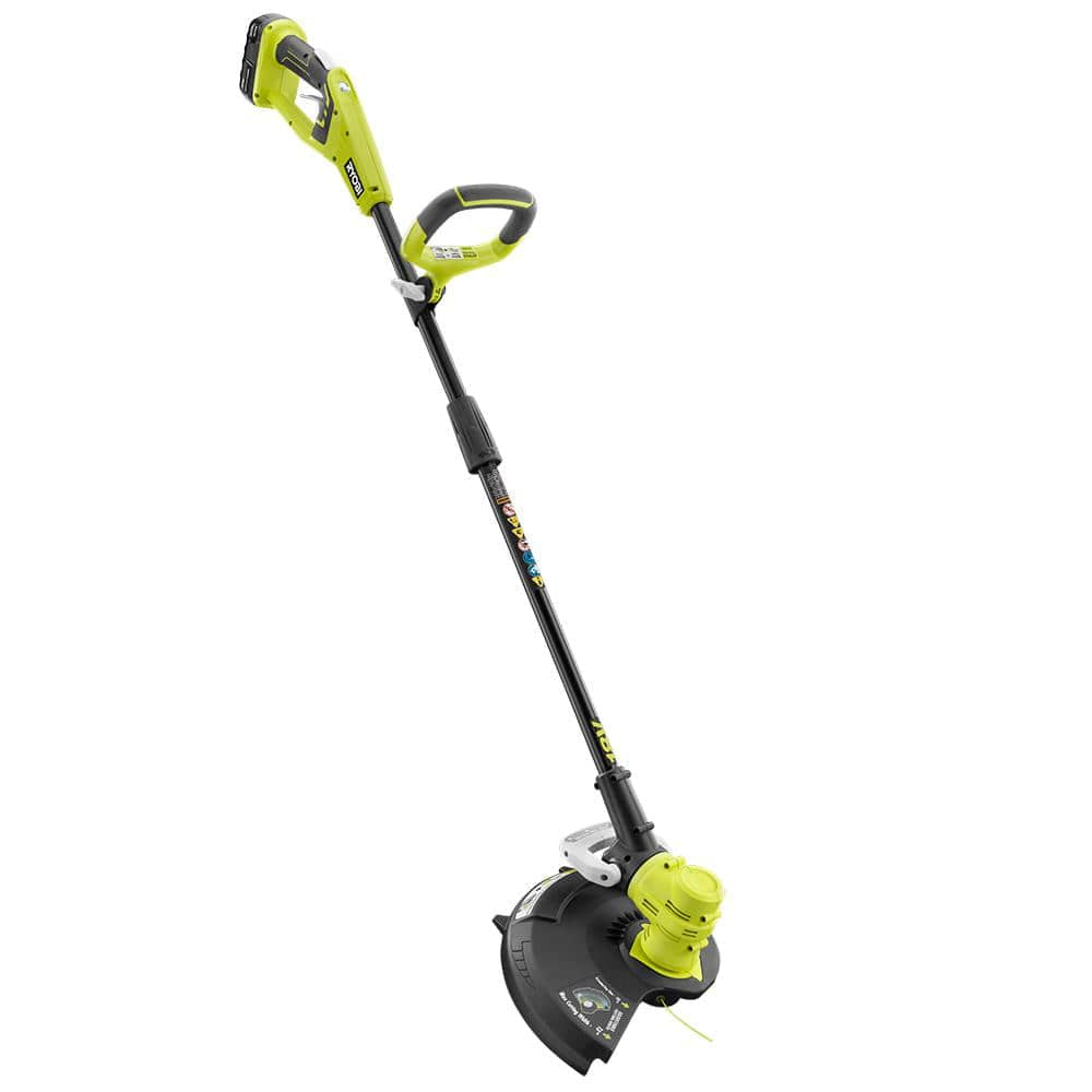 ONE+ 18V 13 In. Cordless Battery String Trimmer/Edger with 4.0 Ah Battery and Charger