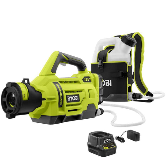 ONE+ 18V Cordless Electrostatic 1 Gal. Sprayer Kit with (2) 2.0 Ah Batteries and (1) Charger