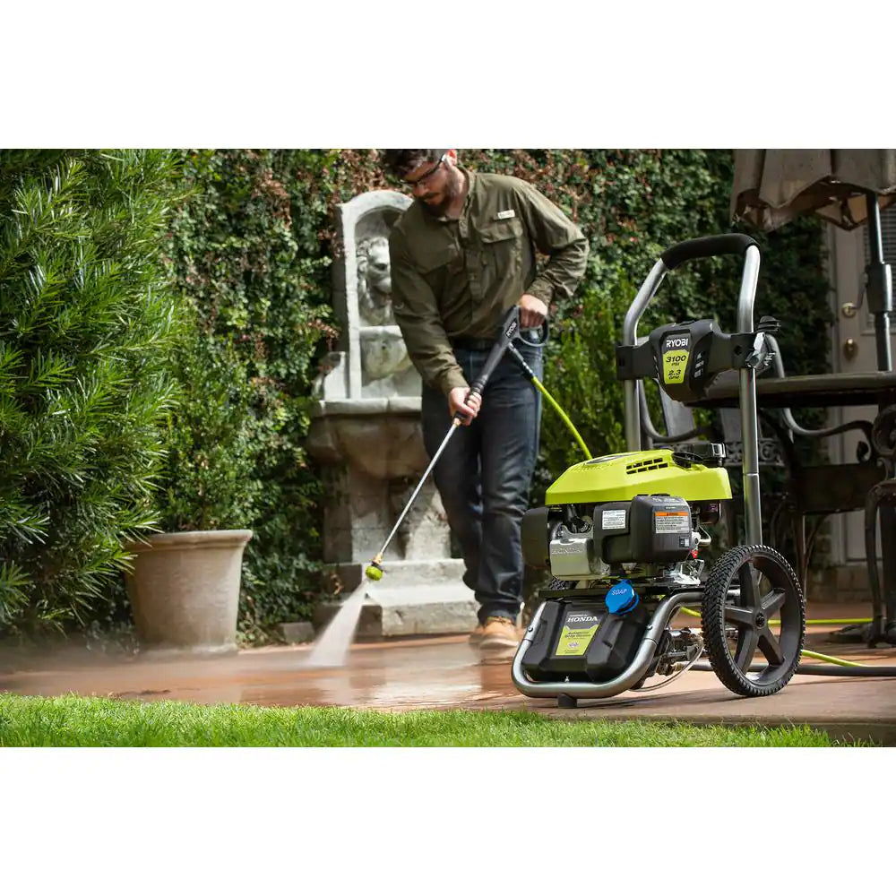 3100 PSI 2.3 GPM Cold Water Gas Pressure Washer with Honda GCV167 Engine