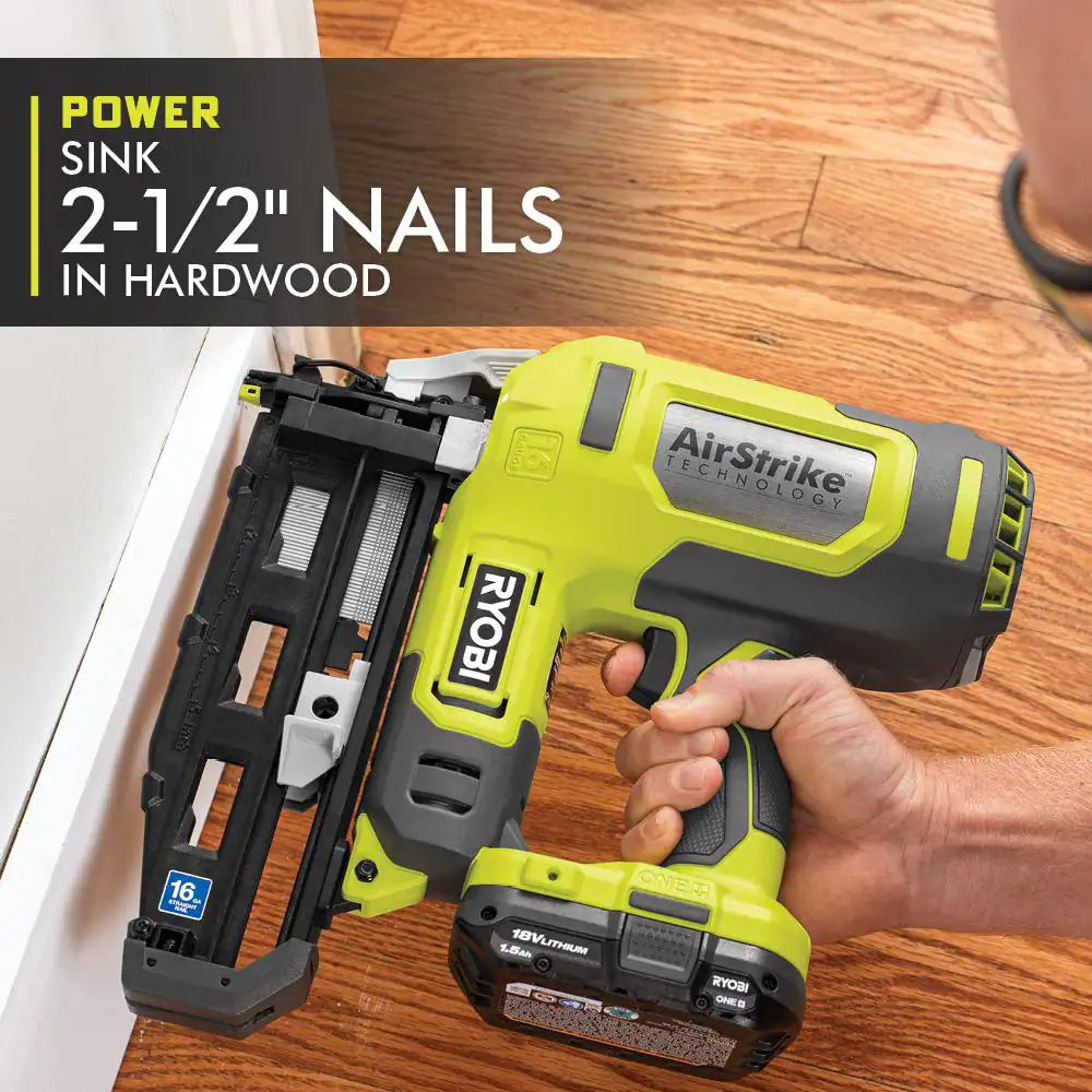 ONE+ 18V 16-Gauge Cordless Airstrike Finish Nailer (Tool Only)