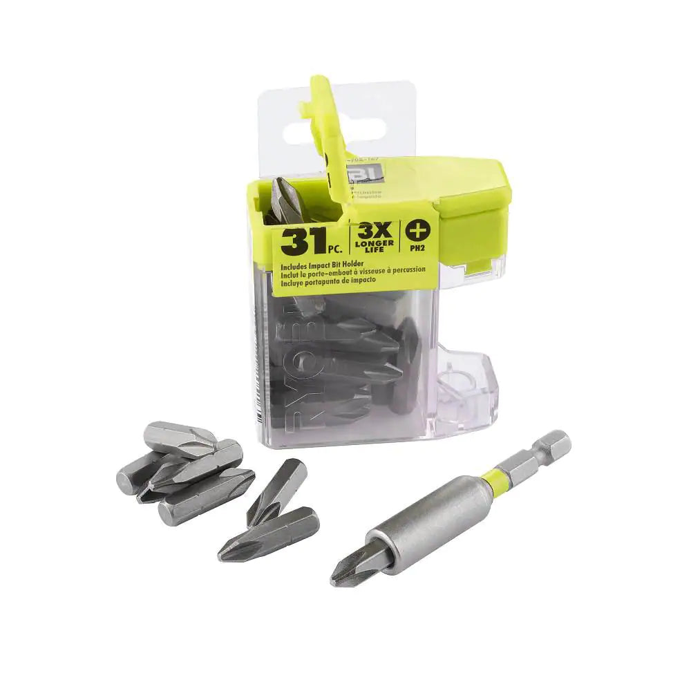 1 In. Bulk Impact Drive Bit Set (31-Piece)