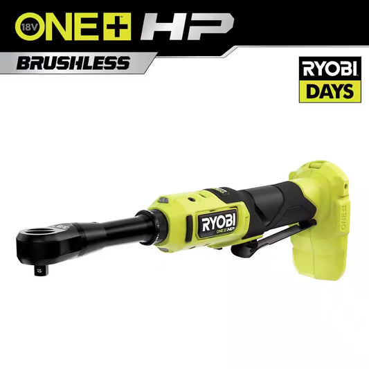 ONE+ HP 18V Brushless Cordless 3/8 In. Extended Reach Ratchet (Tool Only)