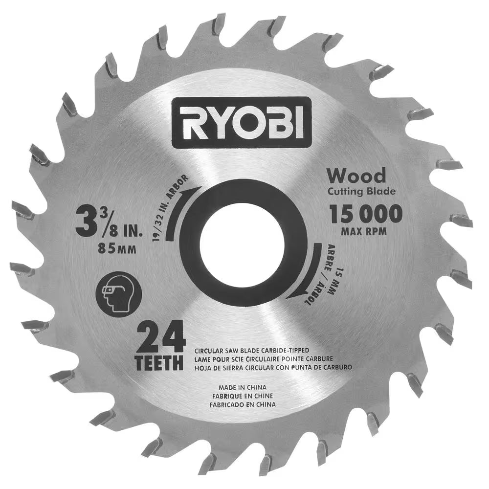 3-3/8 In. Multi-Material Plunge Saw Replacement Blade Set (3-Pack)