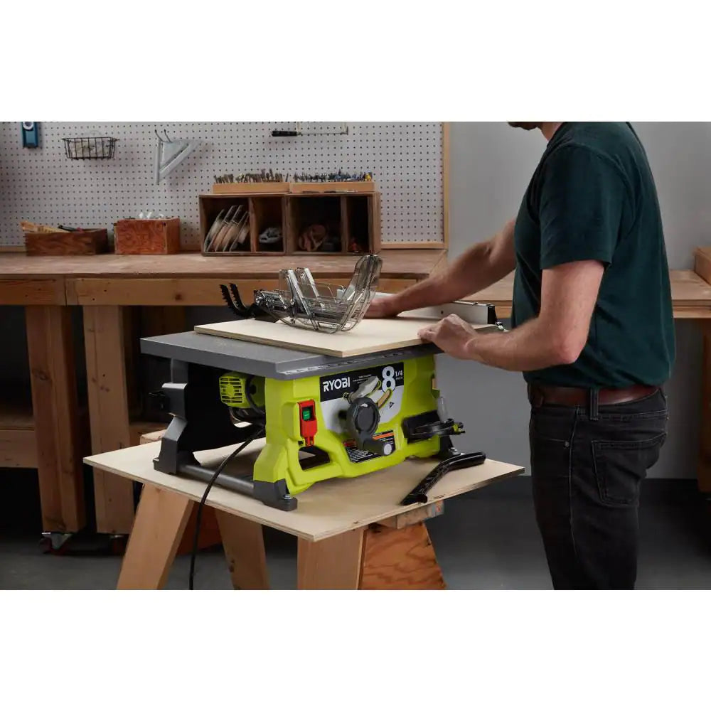 13 Amp 8-1/4 In. Compact Portable Corded Jobsite Table Saw (No Stand)